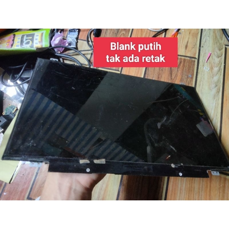 Lcd 14 inchi 40 pin blank putih