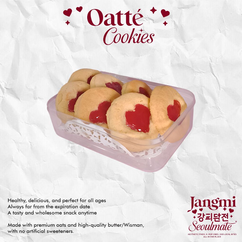 

Oatee Cookies | Healthy Oat Cookies | Premium Butter Cookies | Wisman Oat Cookies | Camilan Sehat | Crunchy & Chewy Cookies | No Artificial Sweeteners | Guilt-Free Snack | Tasty & Wholesome | Camilan Enak & Bergizi | Oatmeal Cookies | High-Quality Butter