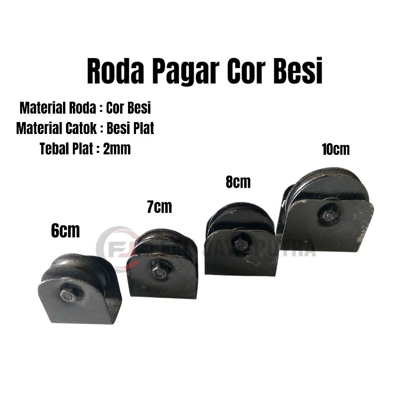 Roda Pagar Cor Besi | Roda Pagar Pintu Besi