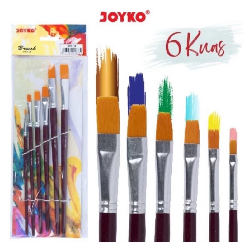 

BRUSH PAINT/KUAS CAT/KUAS LUKIS JOYKO BR-4