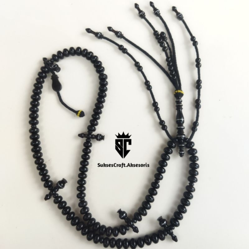 Tasbih yuser  laut asli premium  setting tijani thoriqoh attijani