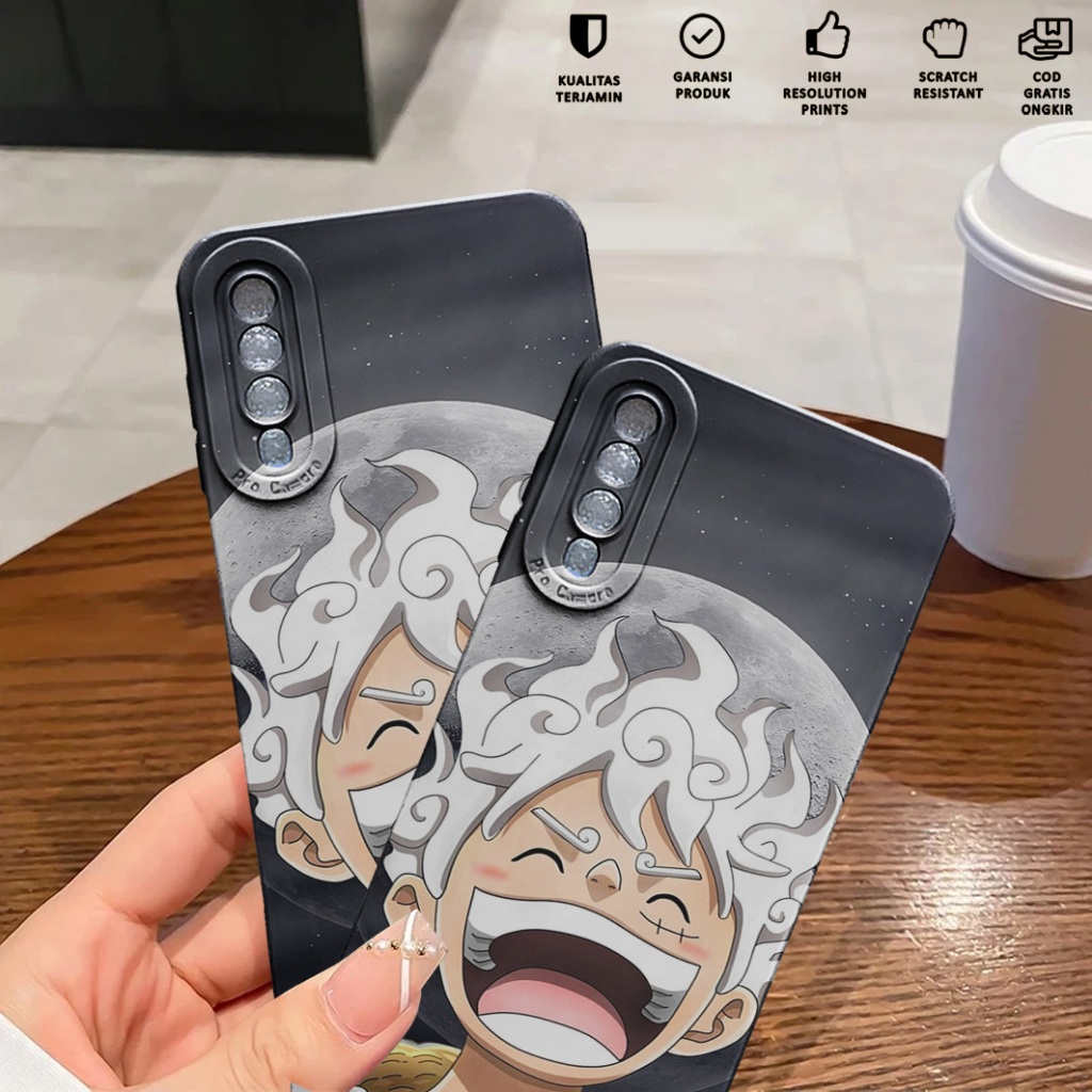 Case Samsung A30S A50 A50S - Softcase Samsung A30S A50 A50S Motif Luffy - Casing Hp Samsung A30S A50