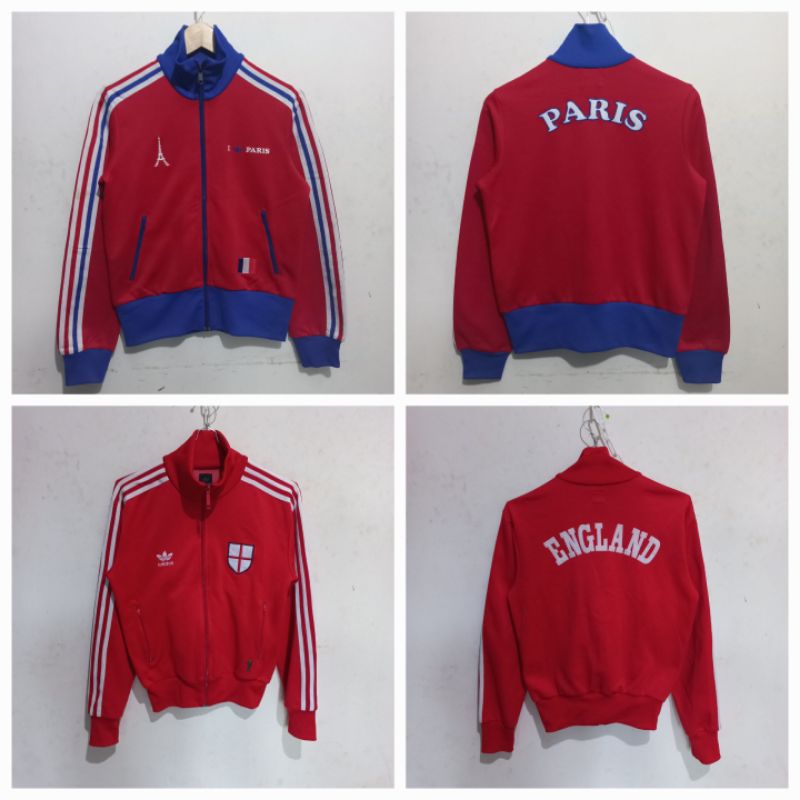 tracktop adidas trifoil paris england