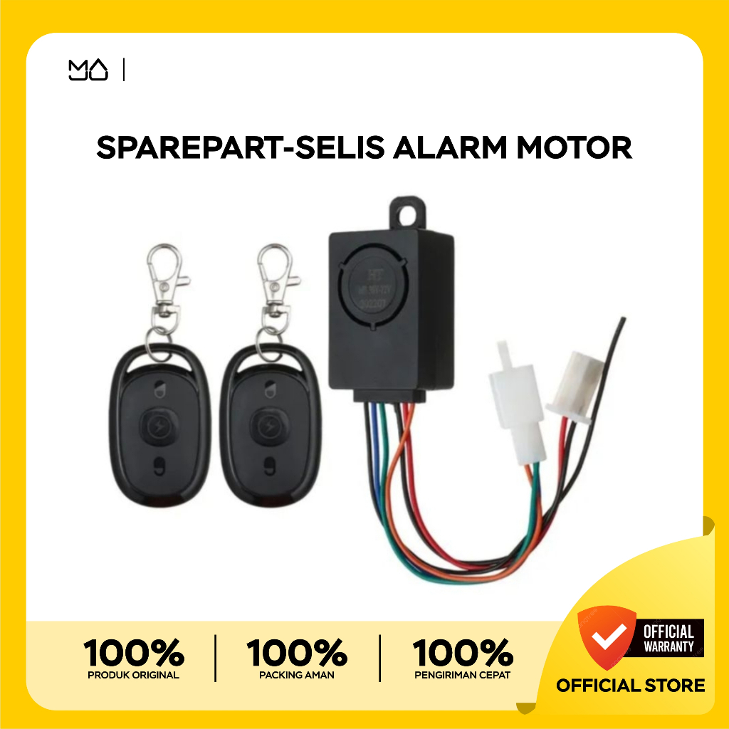 Sparepart Sepeda Listrik Alarm Sepeda Listrik - Original
