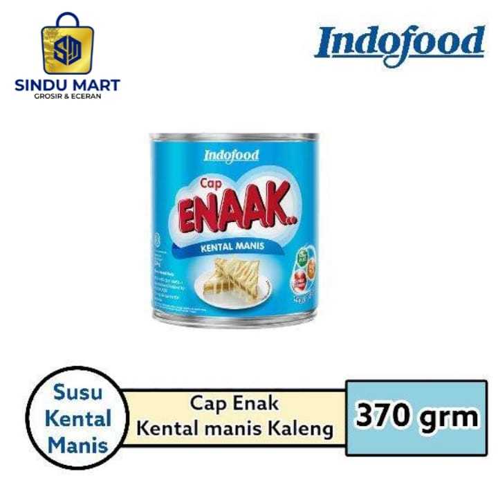 

Cap enaak susu Kental manis 370 gram | Indofood murah shopee sindumart