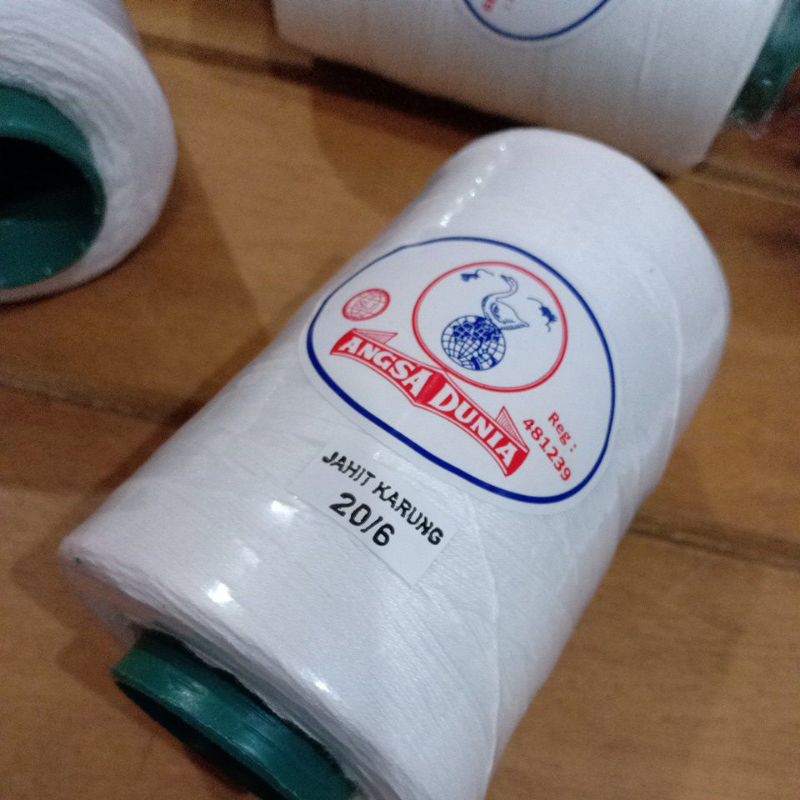 Partenzil Benang Jahit (200Gr) Karung Angsa Dunia Besar / Benang Mesin Jahit Karung