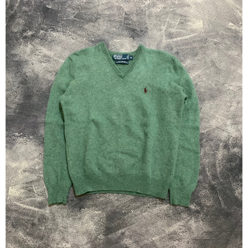 Sweater Rajut Polo Ralph Lauren Vintage