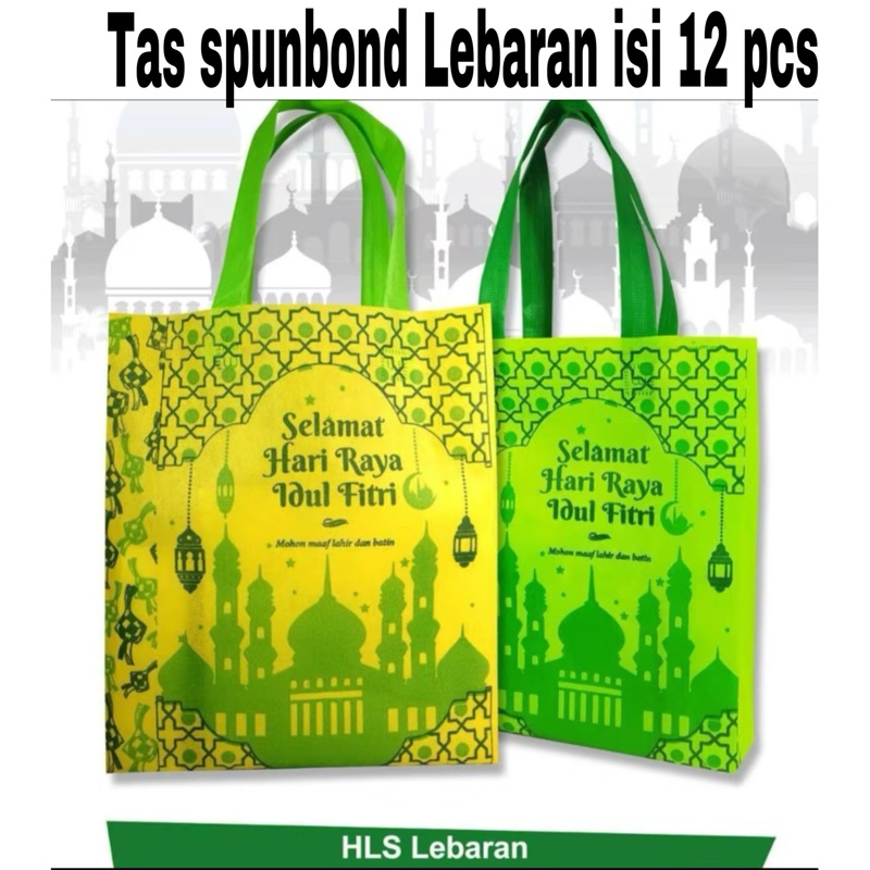 

Tas parcelan / tas lebaran isi 12 pcs