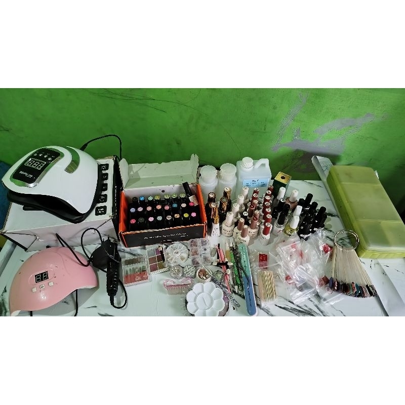 preloved Alat nail art lengkap