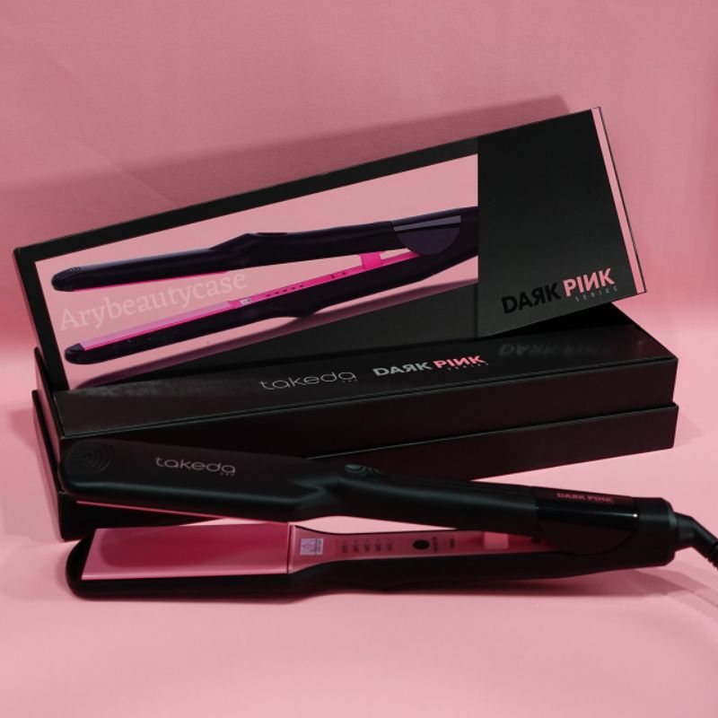 Takeda Dark pink Catok Rambut lurus pelurus rambut Catokan Rambut