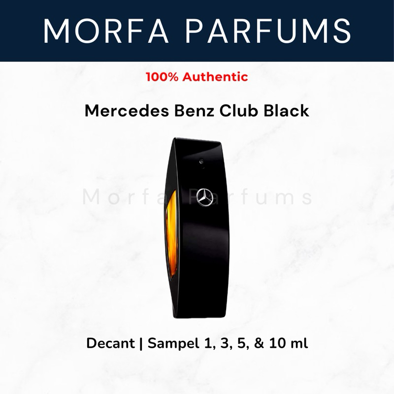 Decant | Sampel - Mercedes Benz Club Black EDT