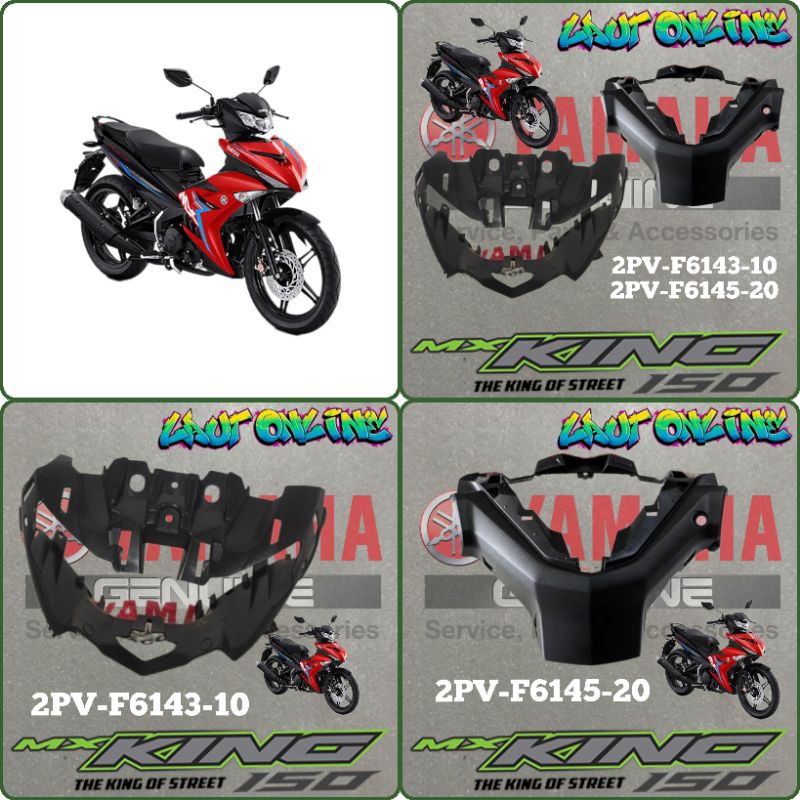 COVER, HANDKE UPPER 1&2, BATOK JUPITER MX KING V2 ORIGINAL YAMAHA