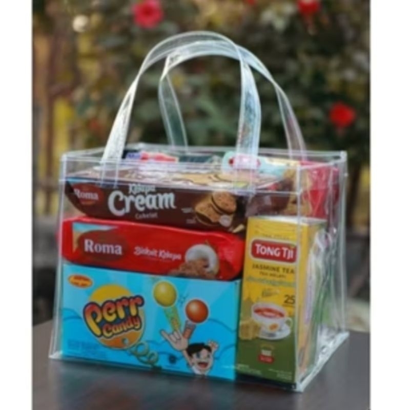 

TAS MIKA BENTO, HAMPERS, TAS MIKA ULANG TAHUN, TAS TRANSPARANT
