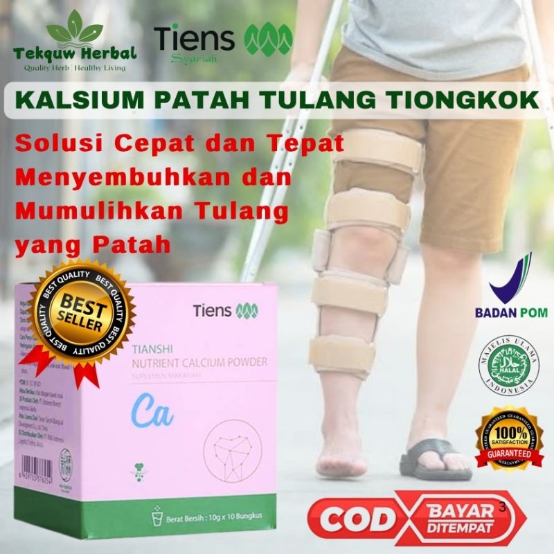 OBAT PATAH TULANG | SUSU KALSIUM PATAH TULANG TIONGKOK