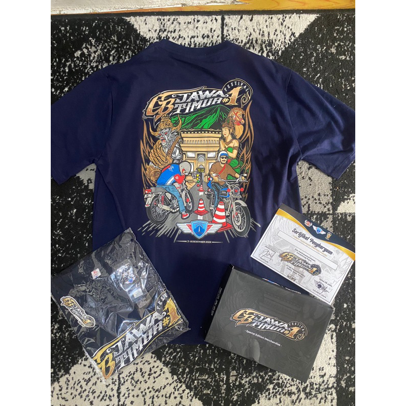 Kaos CB JATIM VESTIFAL 2025 original