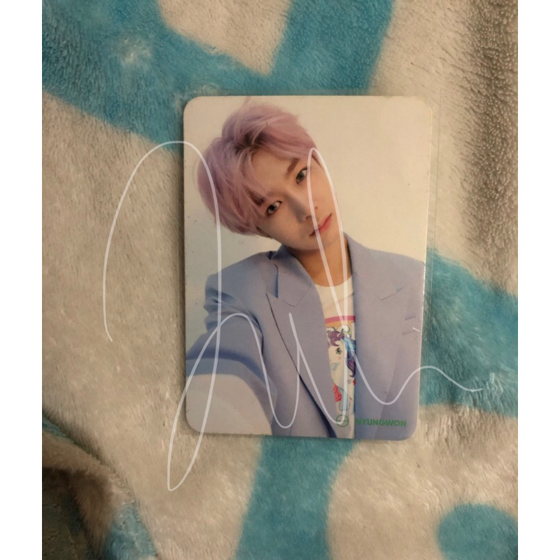 [BACA DESKRIPSI‼️] Monsta X - Photocard PC Official Rare Broadcast Hyungwon The Connect
