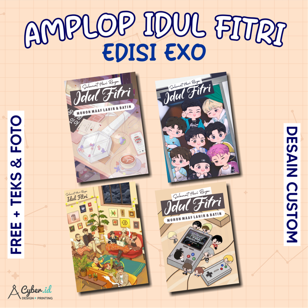 

Amplop Lebaran Edisi EXO 1446 H / 2025