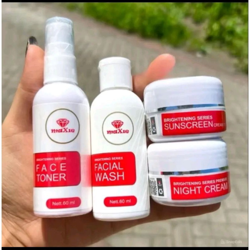 paket skincare maxie kemasan lama | maxie skincare original