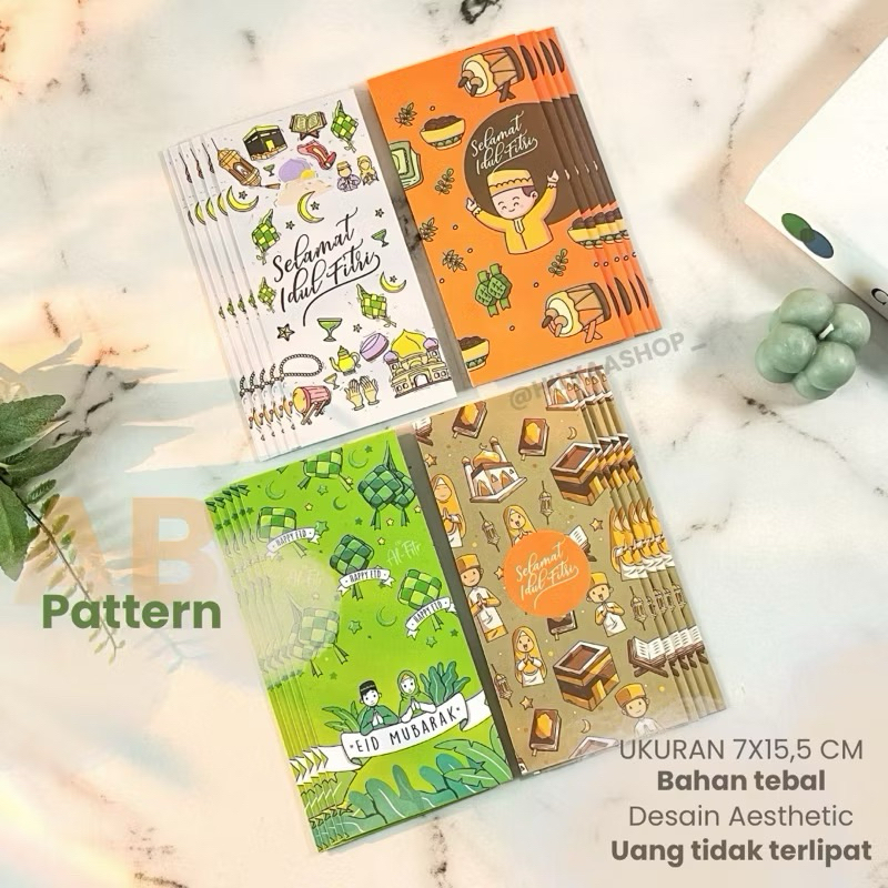 

[Ukuran Uang] isi 20 pcs Amplop Lebaran Premium / Amplop Lebaran Murah / Angpau Lebaran