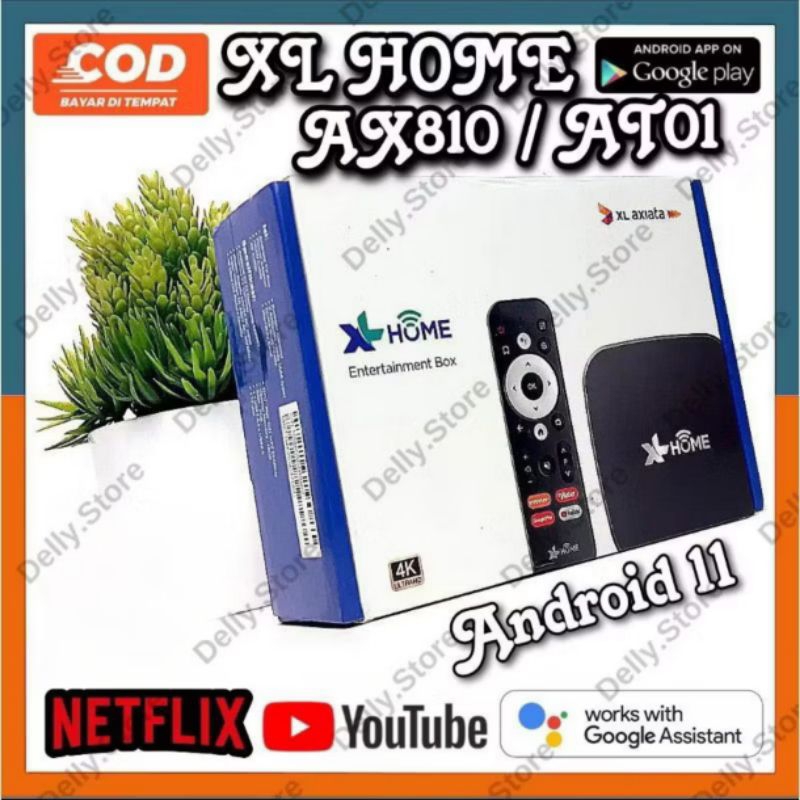Android TV Box Advan AT01 / Akari AX810, RAM 2GB / 16GB, Remot Voice (Rooted & Full Aplikasi)
