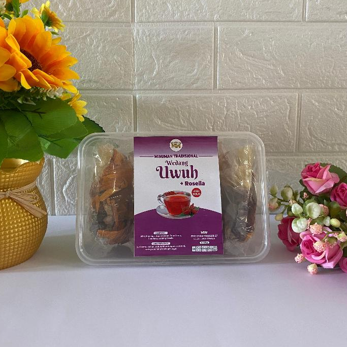 

Wedang Uwuh Rosella Asli Solo isi 5 pcs sudah ada Gula Batu