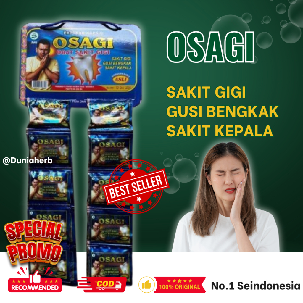 

Kapsul Osagi Original 20 Sachet