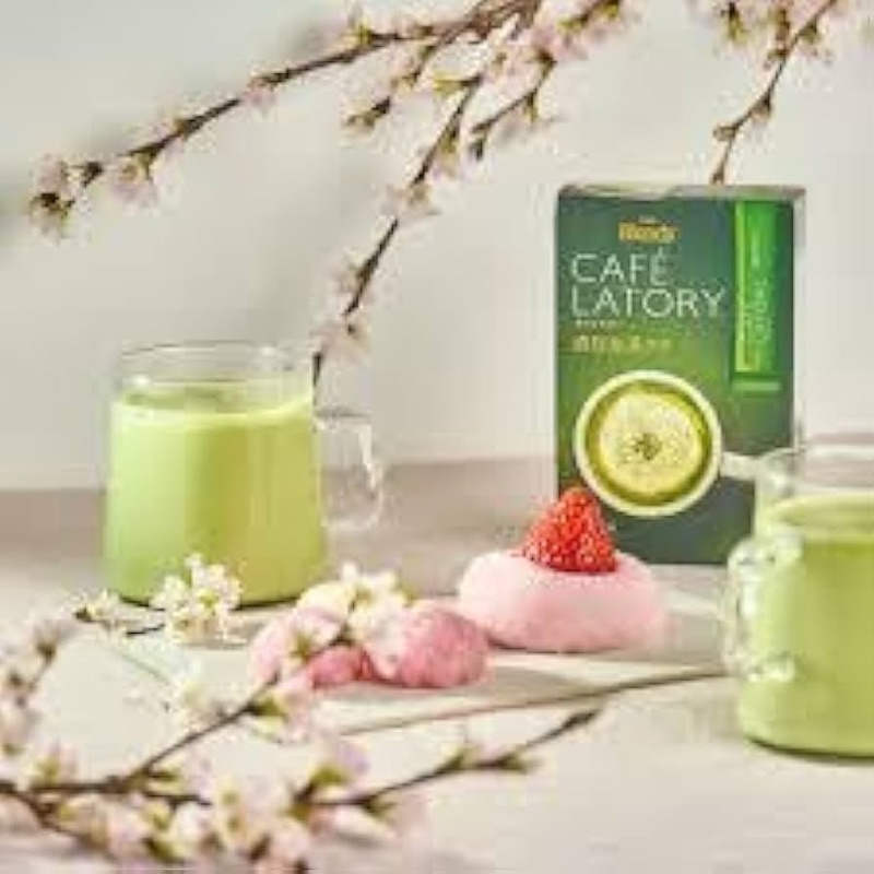 

Macha Latte Agf Blendy Cafe Latory Made in Japan 100% 1 box isi 6pcs Super Lembut & Kental ✨