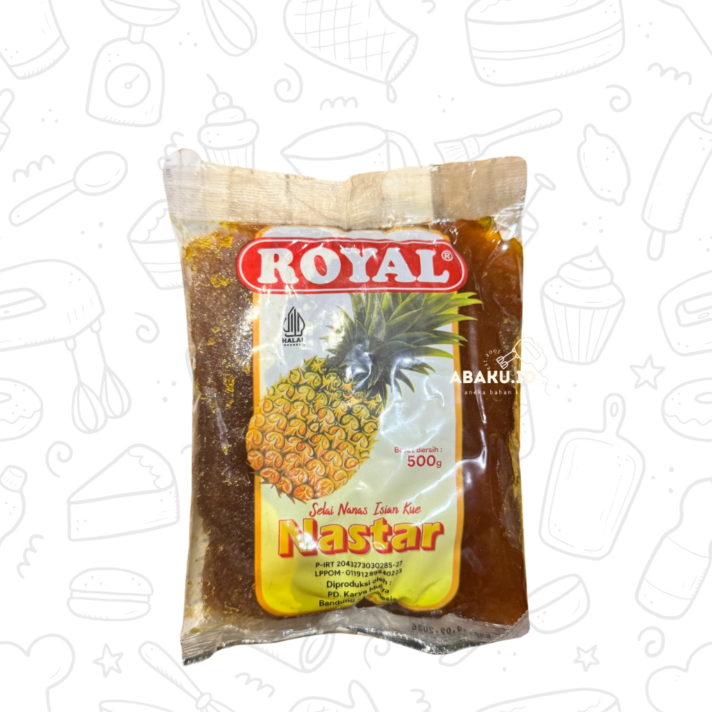 

SELAI NANAS ROYAL ( UNTUK NASTAR ) 500 gram