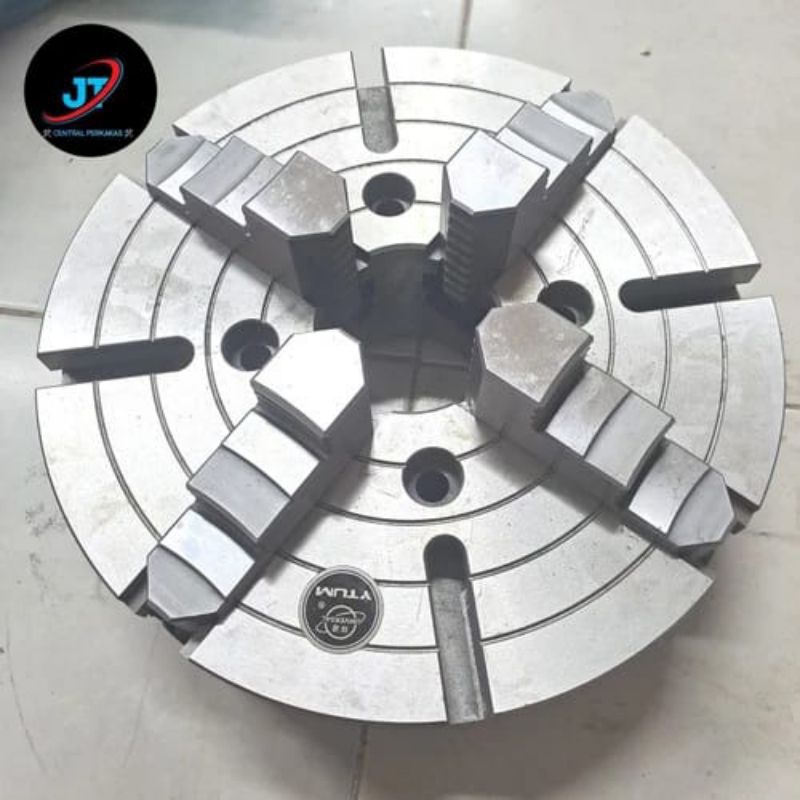 Chuck Bubut 13" (4Jaw) | Claw Bubut | Catok Kepala Bubut (BOLA DUNIA)