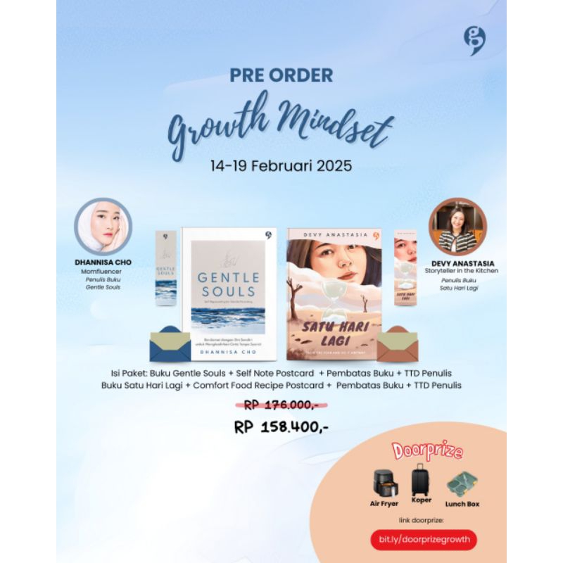 BUKU SATU HARI LAGI - GENTLE SOULS + TTD PENULIS