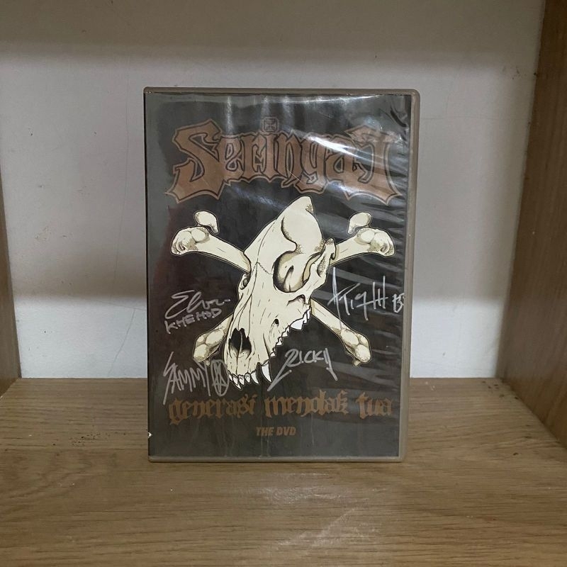 Kaset Cd SERINGAI - GENERASI MENOLAK TUA
