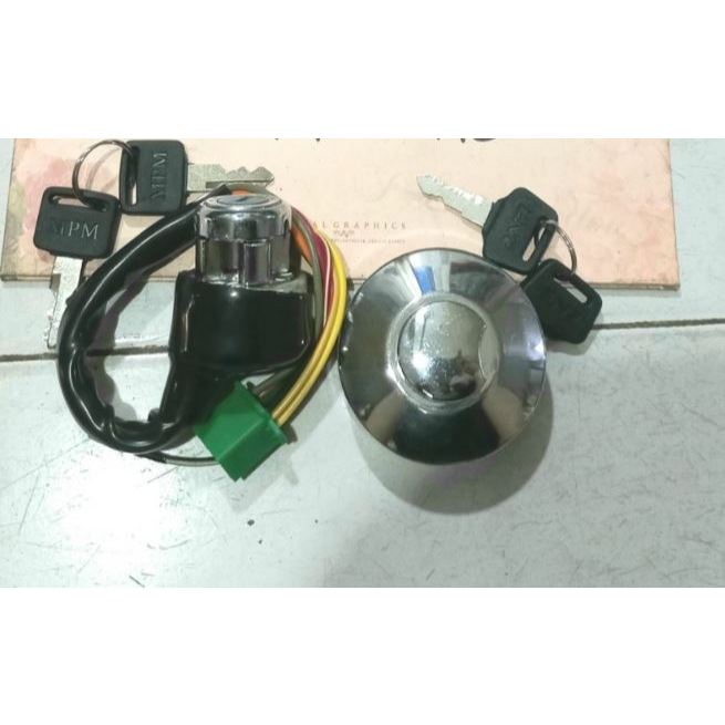 Set Kunci Kontak dan Tutup Tangki Suzuki A100