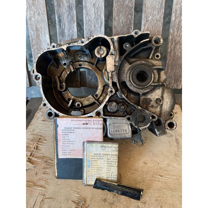 surat cb125se plat z