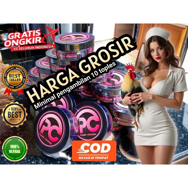 

JAMU POWER CRUSHER VIRAL - PAKET 20 PCS SEMAKIN MURAH