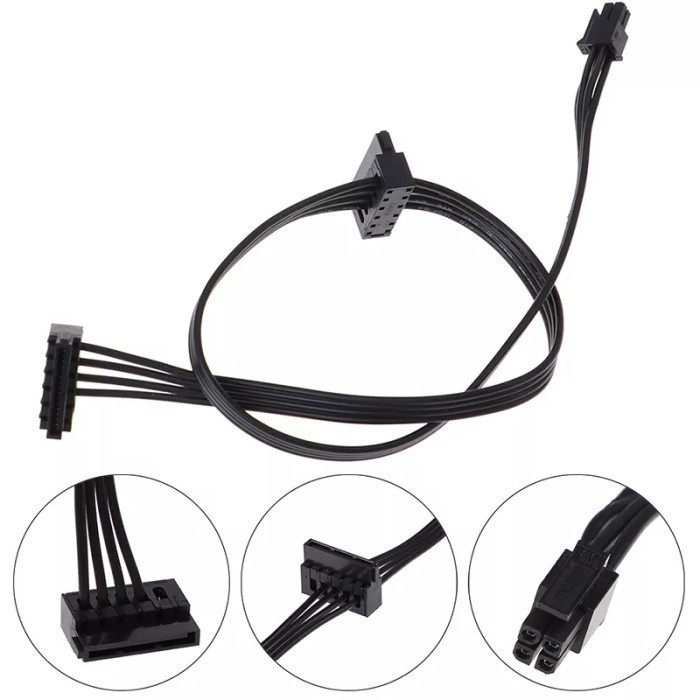 Kabel Power HDD Mini 4Pin to SATA for Lenovo PC 510S 510A M410 Adapter