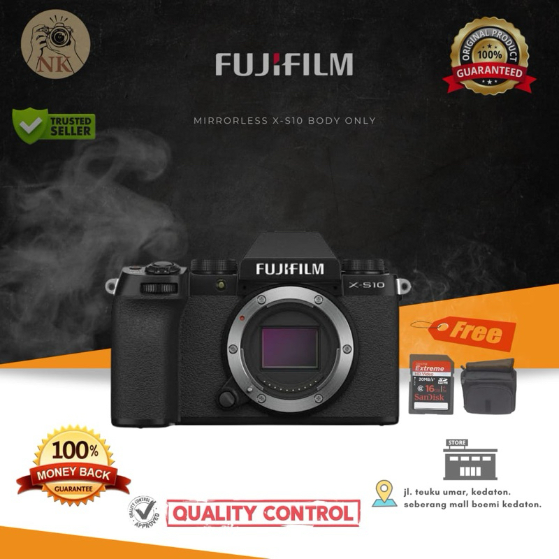 Fujifilm XS-10 Body only Like new