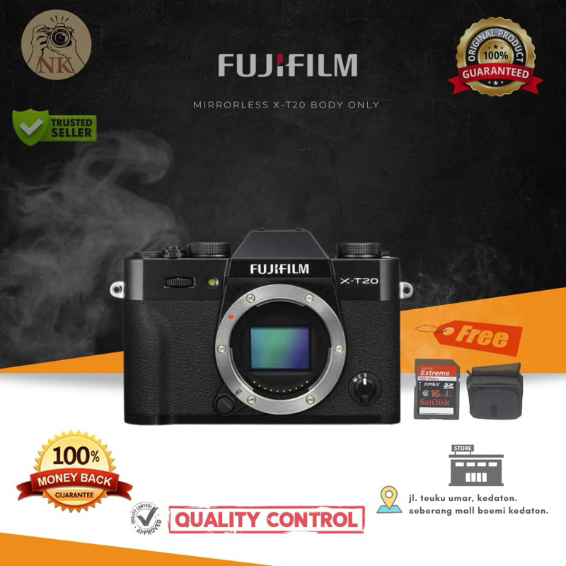 Fujifilm xt20 body only normal