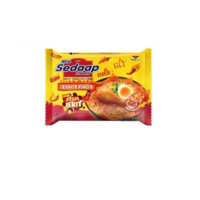 

Mie Sedaap Rawit Bingit ayam Jerit 77g