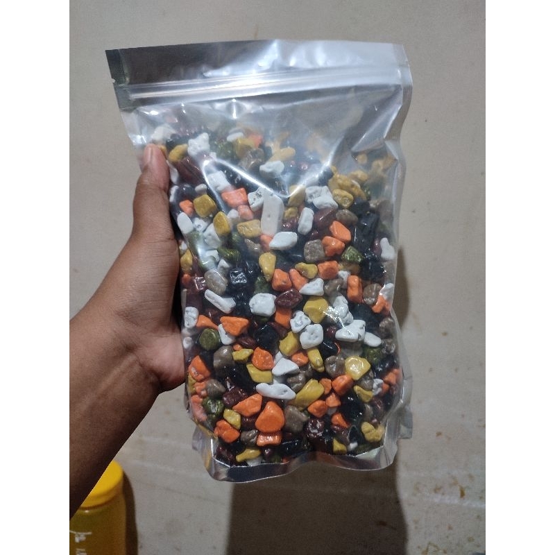 

Cokelat Batu/ Kerikil Kemasan 500GR