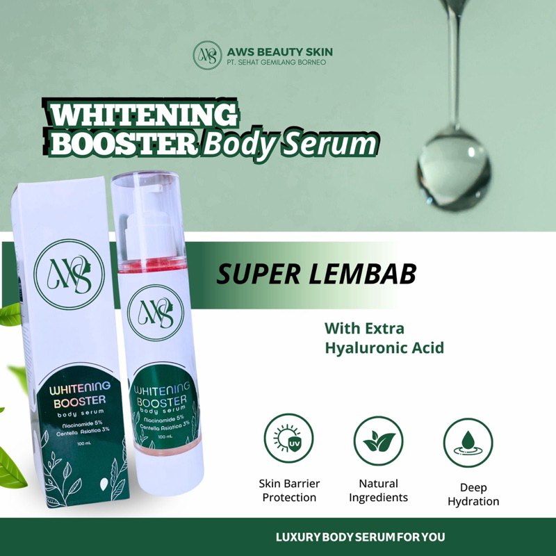WHITENING BOOSTER BODY SERUM AWS BEAUTY SKIN