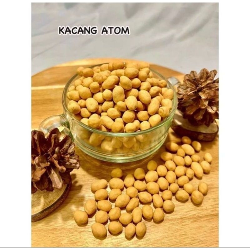 

Snack kacang telor atom oven panggang super gurih