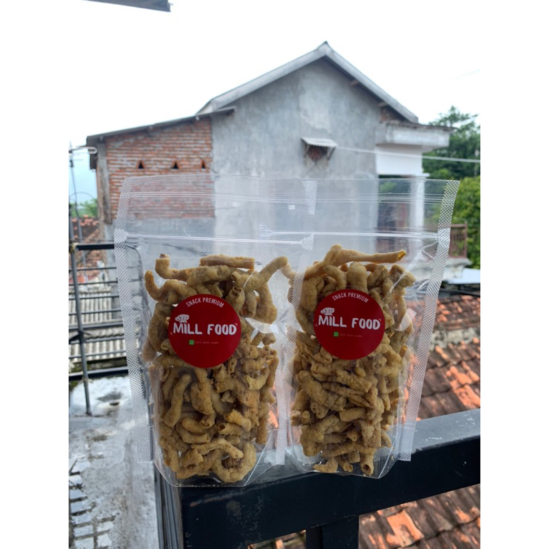 

MILL FOOD - Keripik Usus Ayam Crispy Original Kemasan 170gr