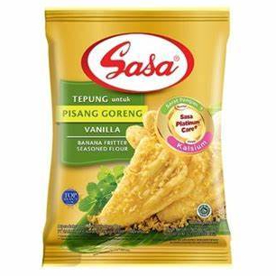 

Tepung Serbaguna SASA Tepung Pisang Goreng Instant 90gr isi 10 pcs
