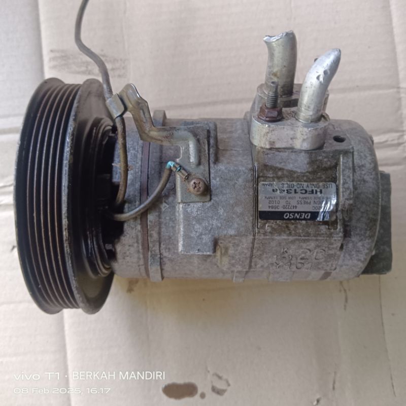 komplesor AC Honda odyssey f23 RA6 2300cc original japan