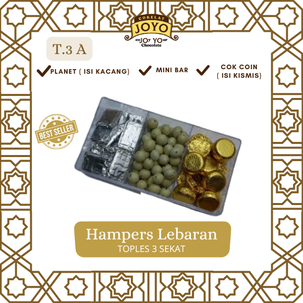 

Hampers LebaranToples 3 sekat - Aneka Cokelat dari Cokelat Joyo