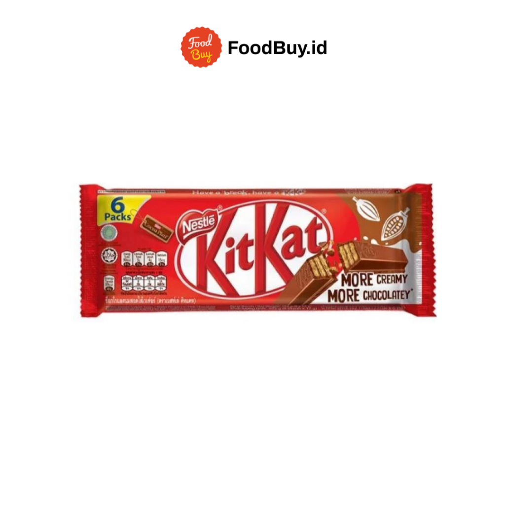 

Nestle Kitkat Coklat Wafer 102 gr (6x17g)