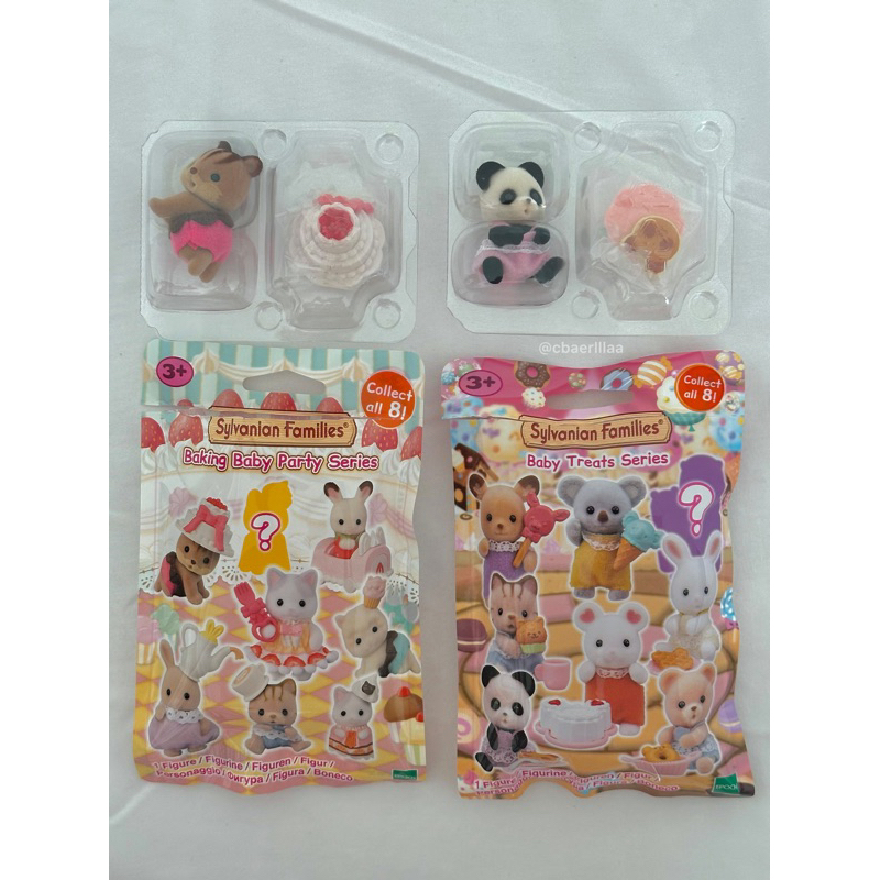 Sylvanian Families Baby series unsealed