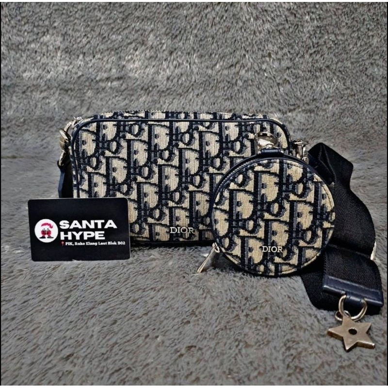 Dior Oblique Duo Sling Bag