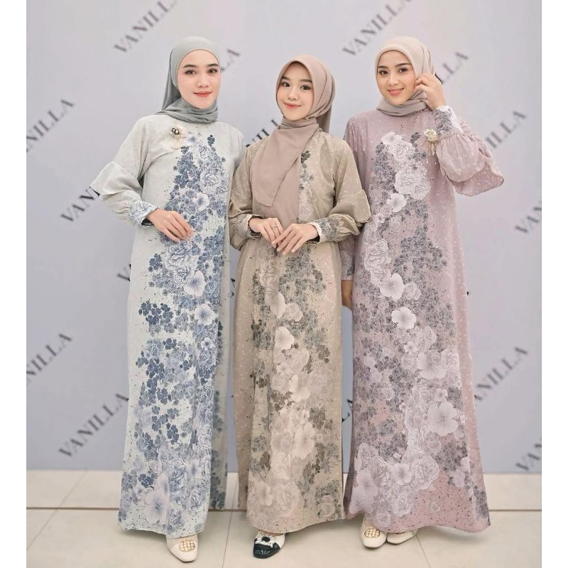 Dress Qatar Series by Vanilla Hijab