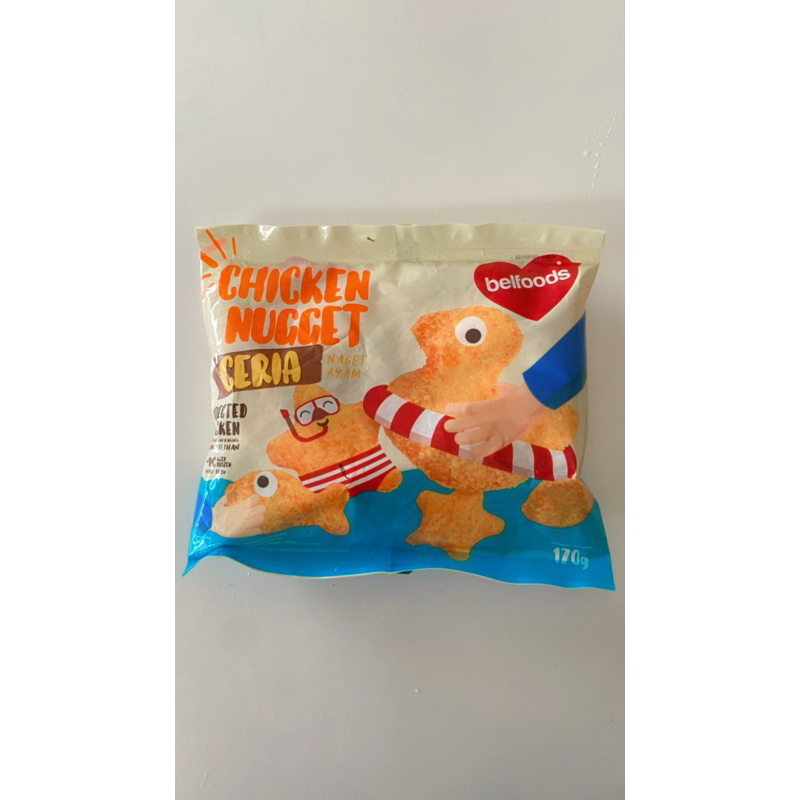 

Belfoods chiken nugget ceria single pack 170 gr